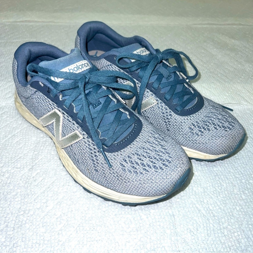 New Balance WARISRP1 Light Blue Lace-up Athletic Sneakers Women’s Shoes Size 7B